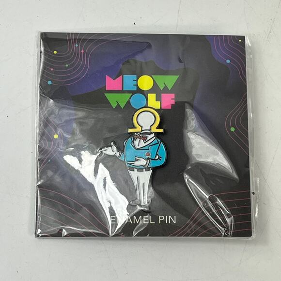 Meow Wolf Other - Meow Wolf Omega Mart Souvenir Pin Las Vegas Limited Edition VIP Sealed New Art